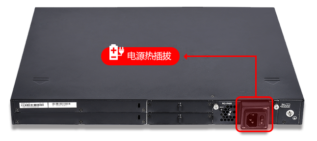 电源冗余，保障业务安全稳定